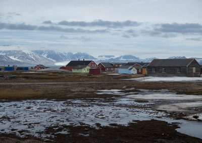 "Outside view 1", Ny Alesund, Spitzberg Island, Northest Arctic Village, © Loïc Dorez.