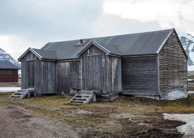 "Arctic hut", Ny Alesund, Spitzberg Island, Northest Arctic Village, © Loïc Dorez.