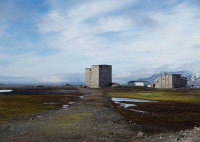 "Power station", Ny Alesund, Spitzberg Island, Northest Arctic Village, © Loïc Dorez.