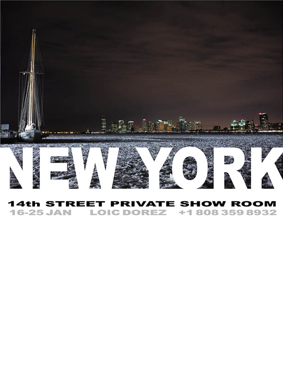 2014 - « NEW YORK PRIVATE SHOW ROOM » – 14TH STREET UNION SQUARE – NEW YORK CITY – USA